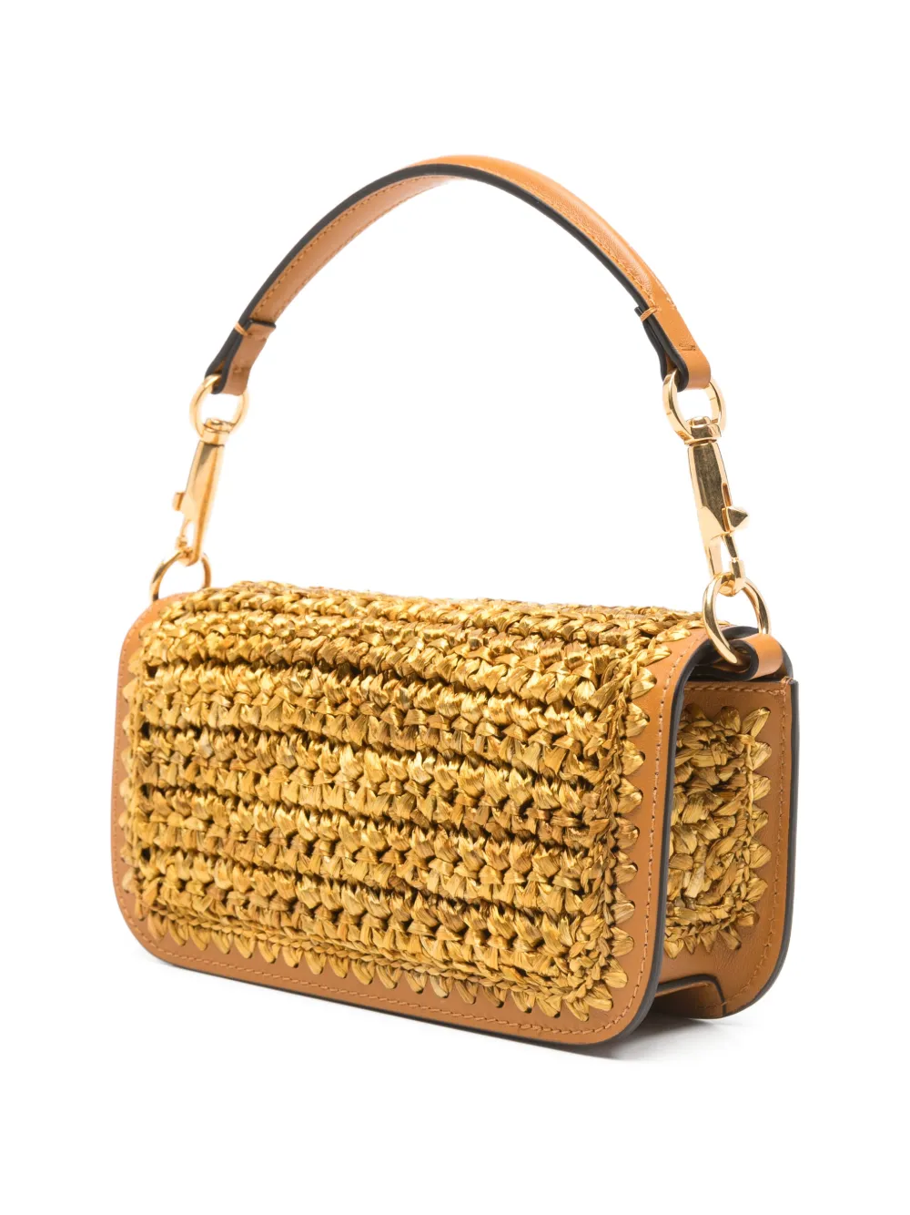 Valentino Garavani VLogo kleine tas Geel