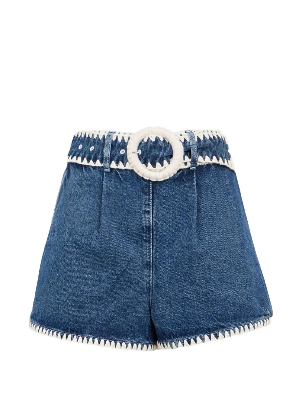 FARM Rio pocket crochet shorts - Blu