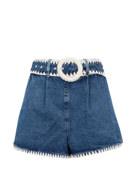 FARM Rio pocket crochet shorts
