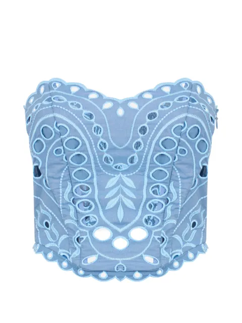 Charo Ruiz Ibiza Kai eyelet top