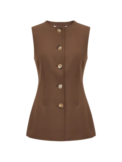 Veronica Beard Jessup buttoned waistcoat