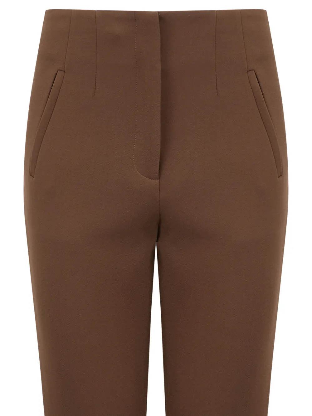 Veronica Beard Stila broek met zak Bruin