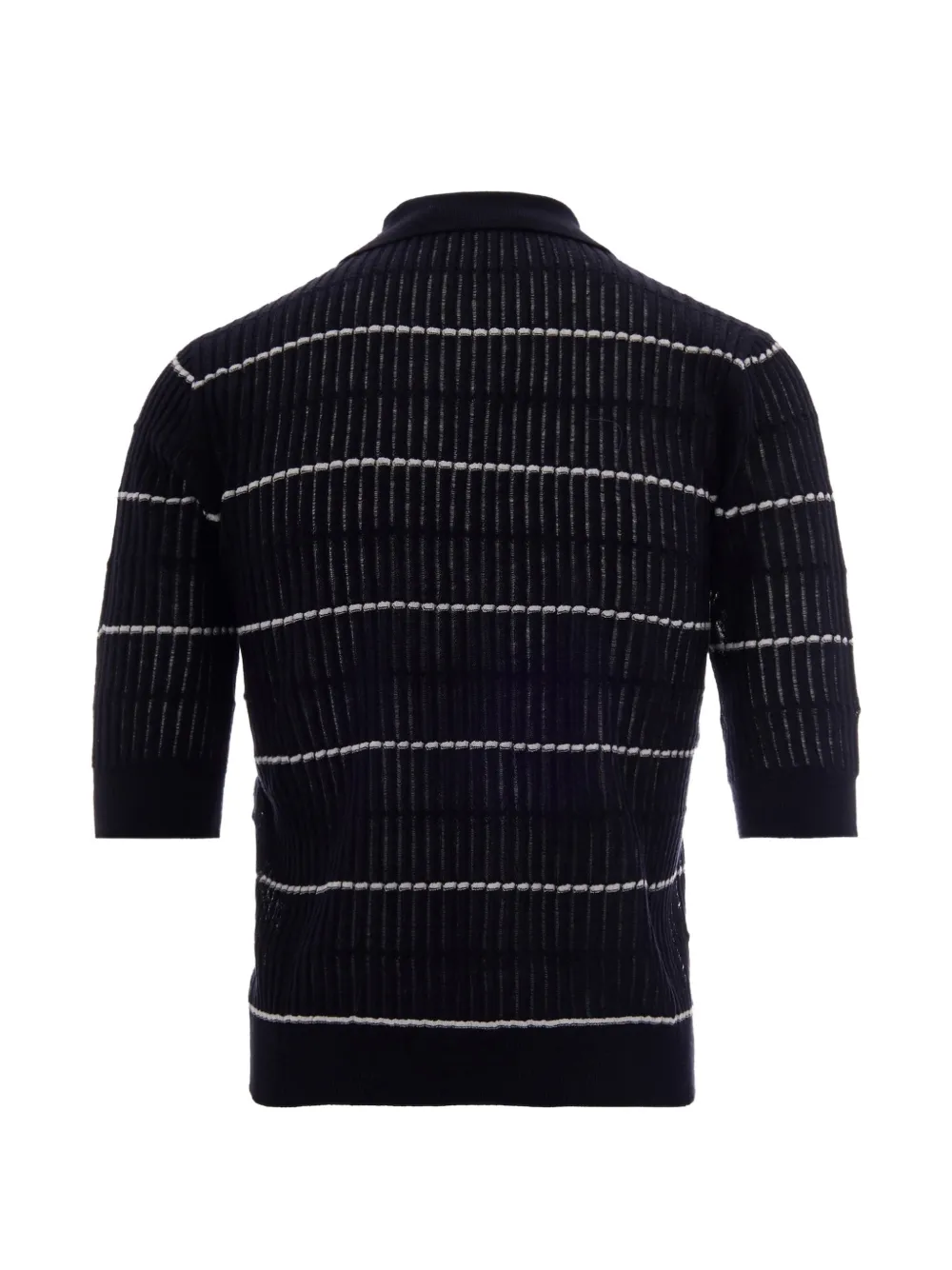  Max Mara Striped Knitted Sweater - Blue 