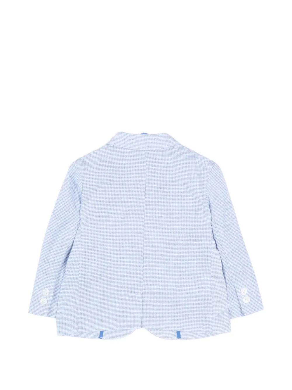  Mayoral Micro-check Blazer - Blue 