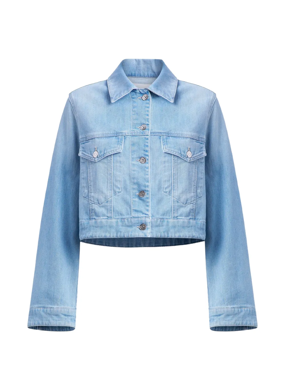 DONDUP Giacca crop con taschino - Blu