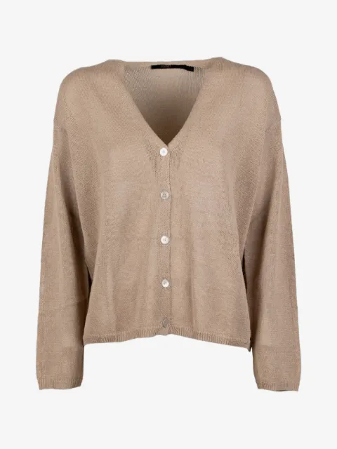 Seventy V-neck buttoned cardigan