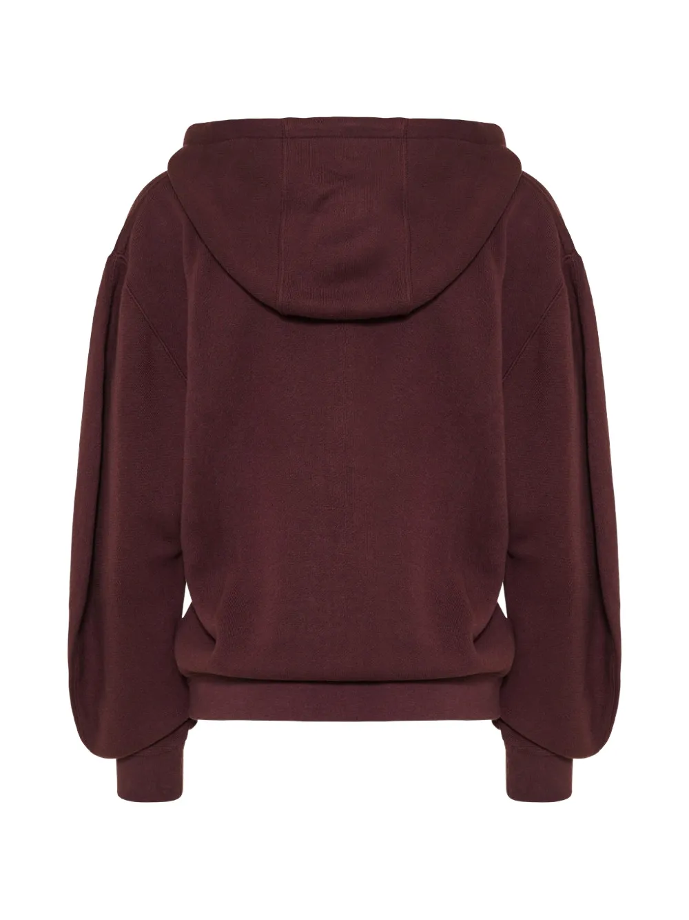  Loewe Zip Hooded Sweater - Red 