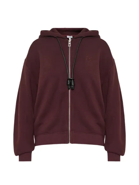 LOEWE 집업 후드 스웨터