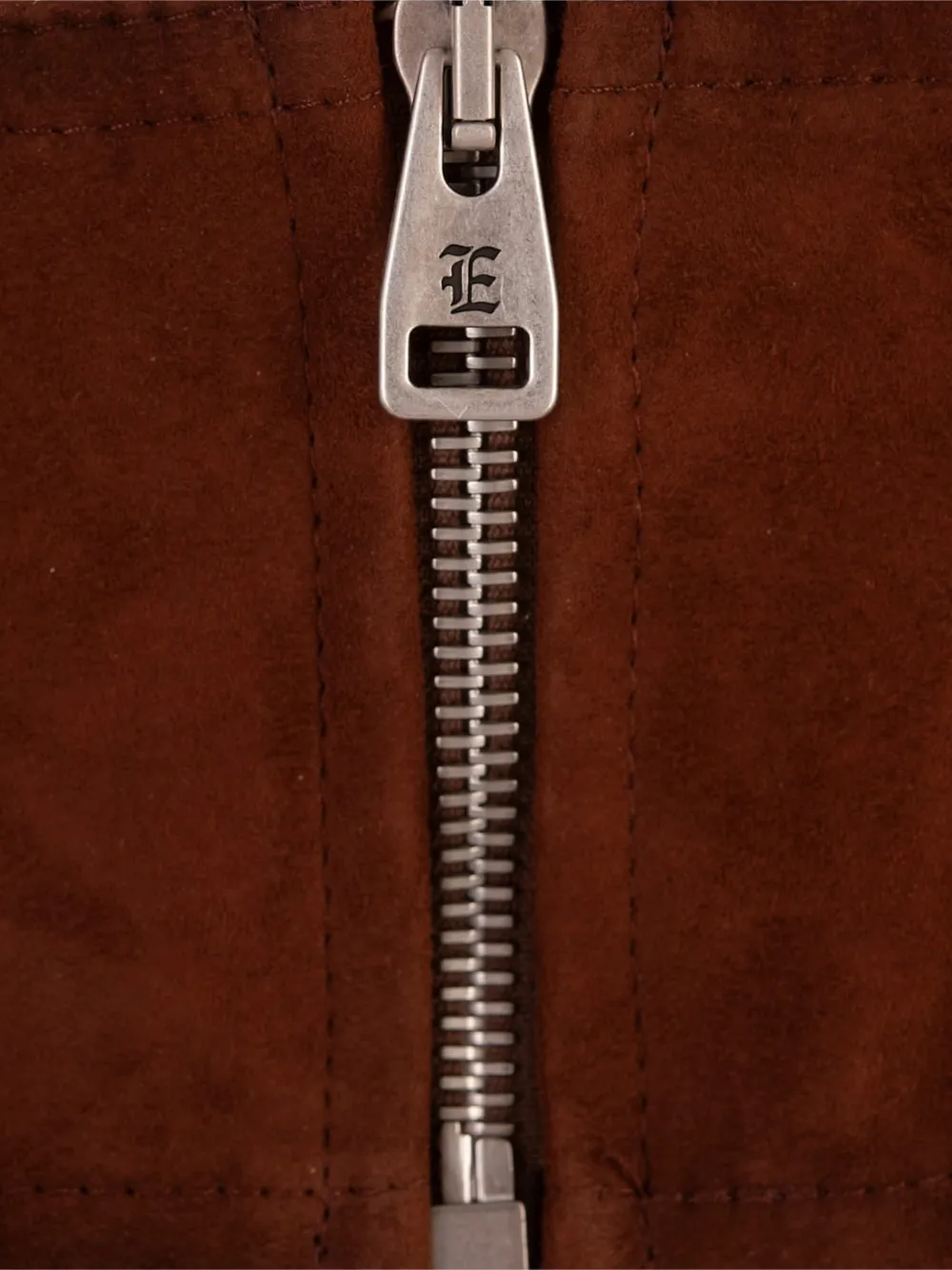  Ermanno Scervino Suede Bustier Top - Brown 