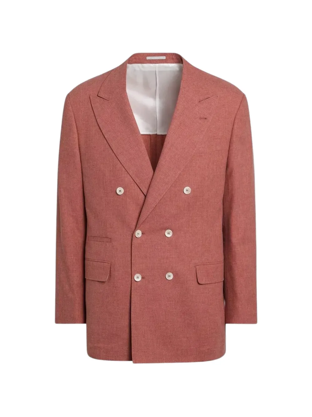 Brunello Cucinelli double-breasted suit-type jacket - Rosa