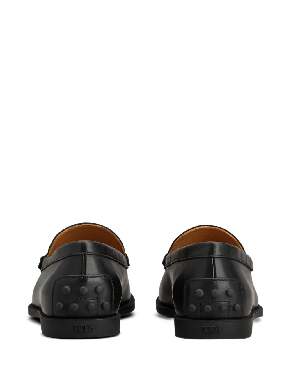 Tod's Leren loafers Zwart
