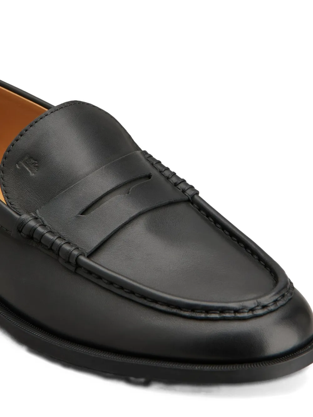 Tod's Leren loafers Zwart