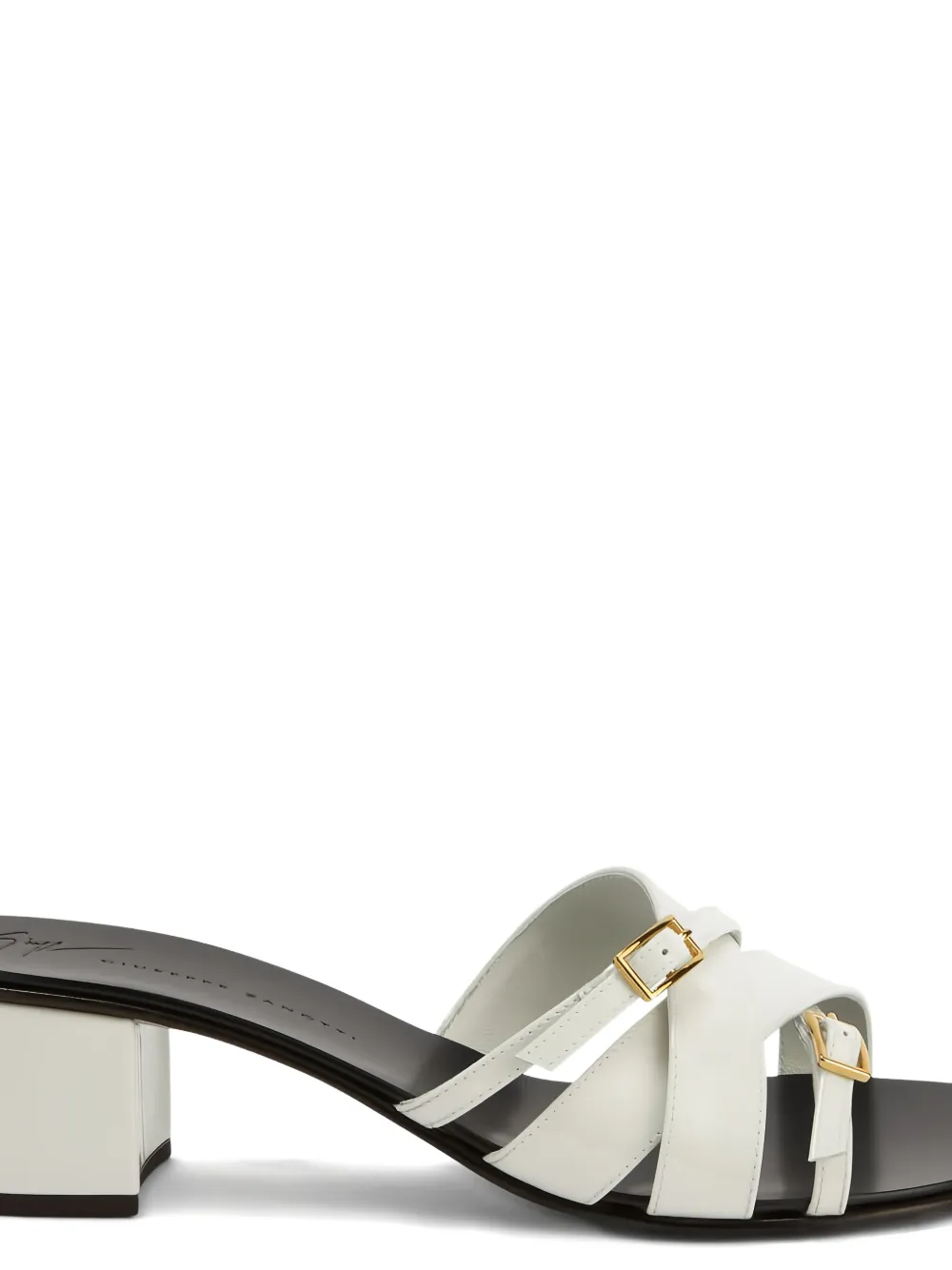 Giuseppe Zanotti 40 mm Alhima sandalen met hak Wit