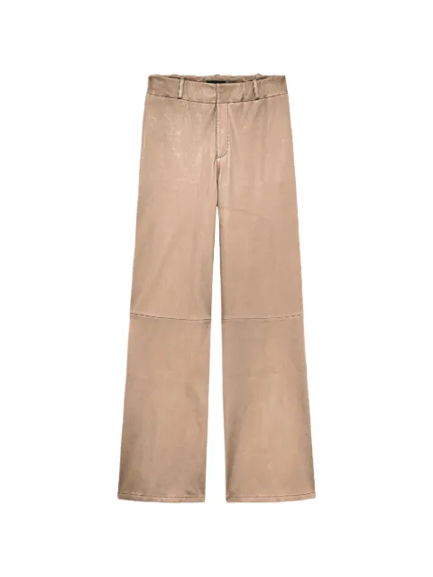 Arma pantalon en cuir Karina à empiècements