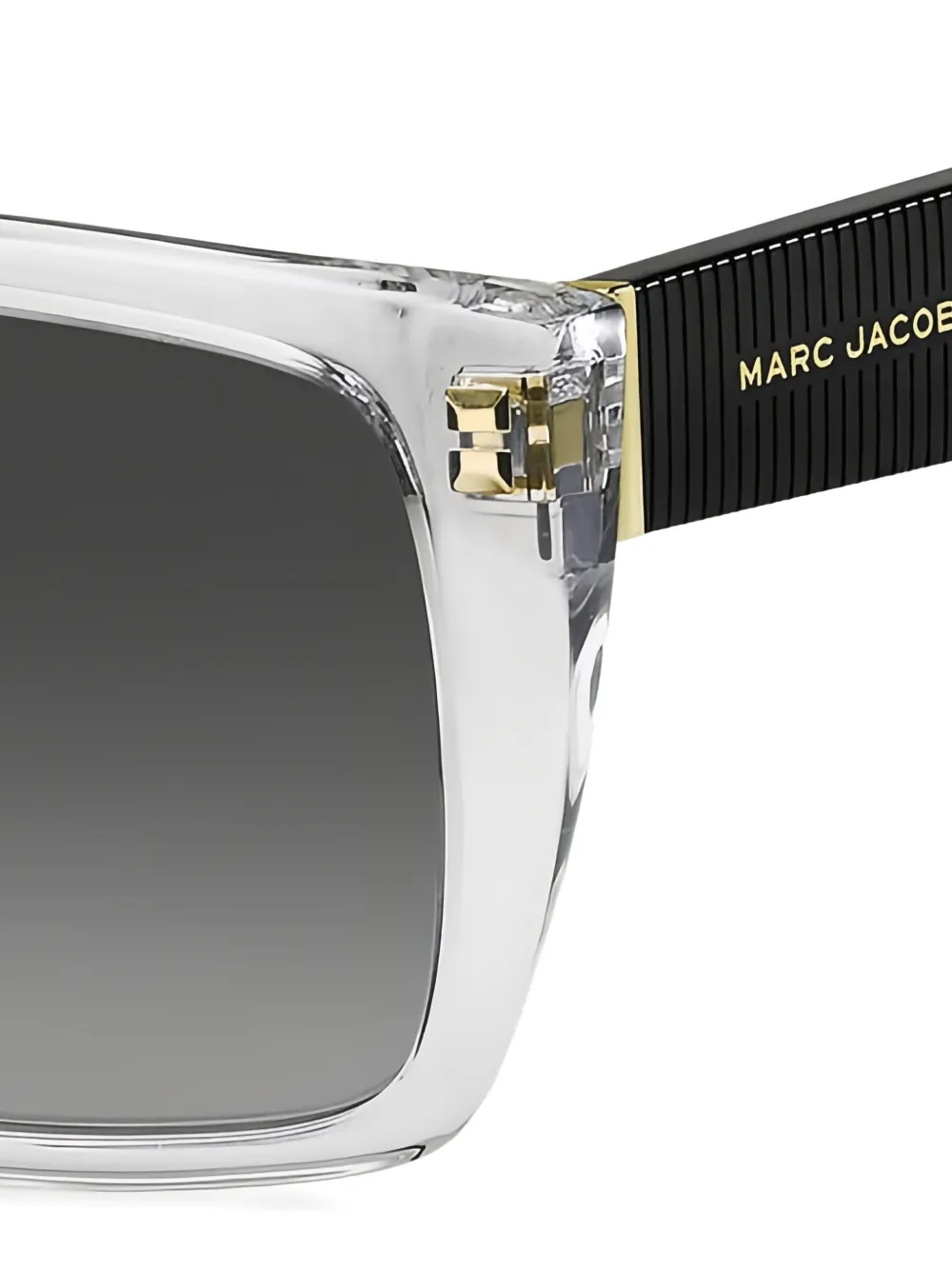 Marc Jacobs Eyewear Zonnebril met vierkant montuur Wit