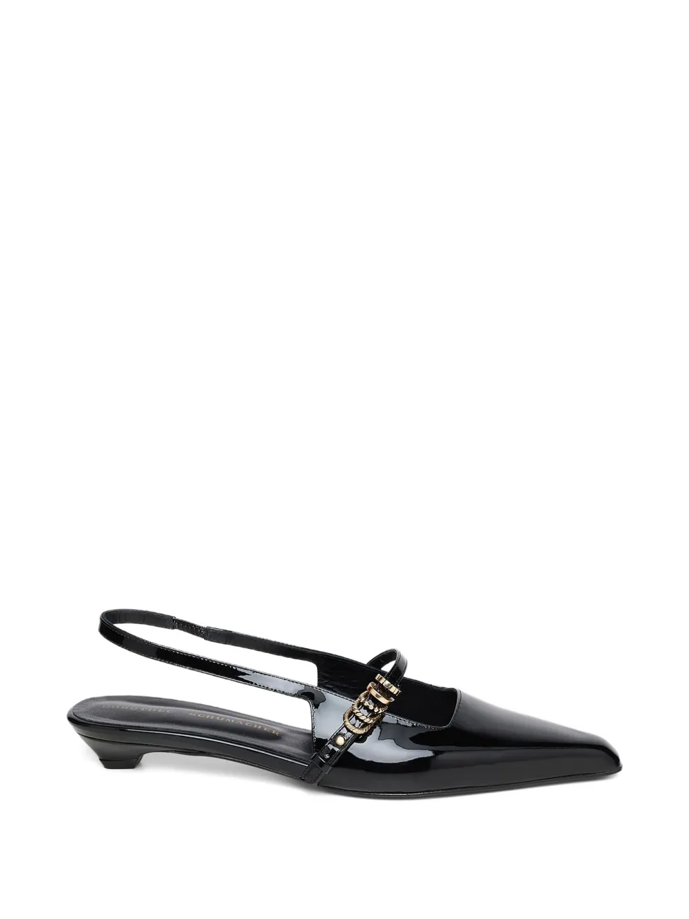 Dorothee Schumacher Pumps verfraaid met ring Zwart