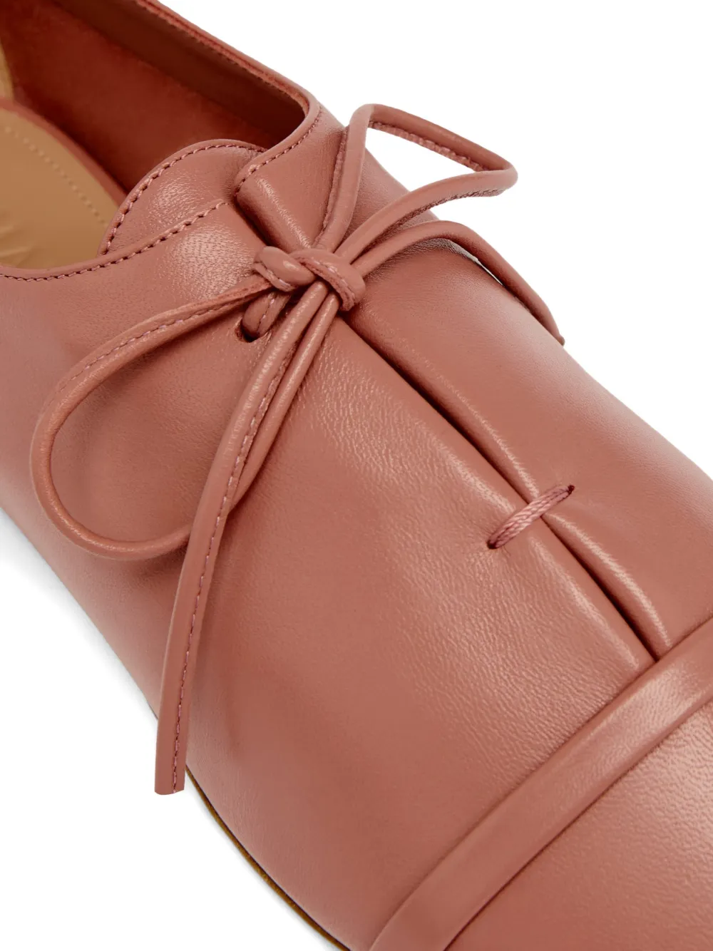 Malone Souliers Jean leren ballerina's Roze