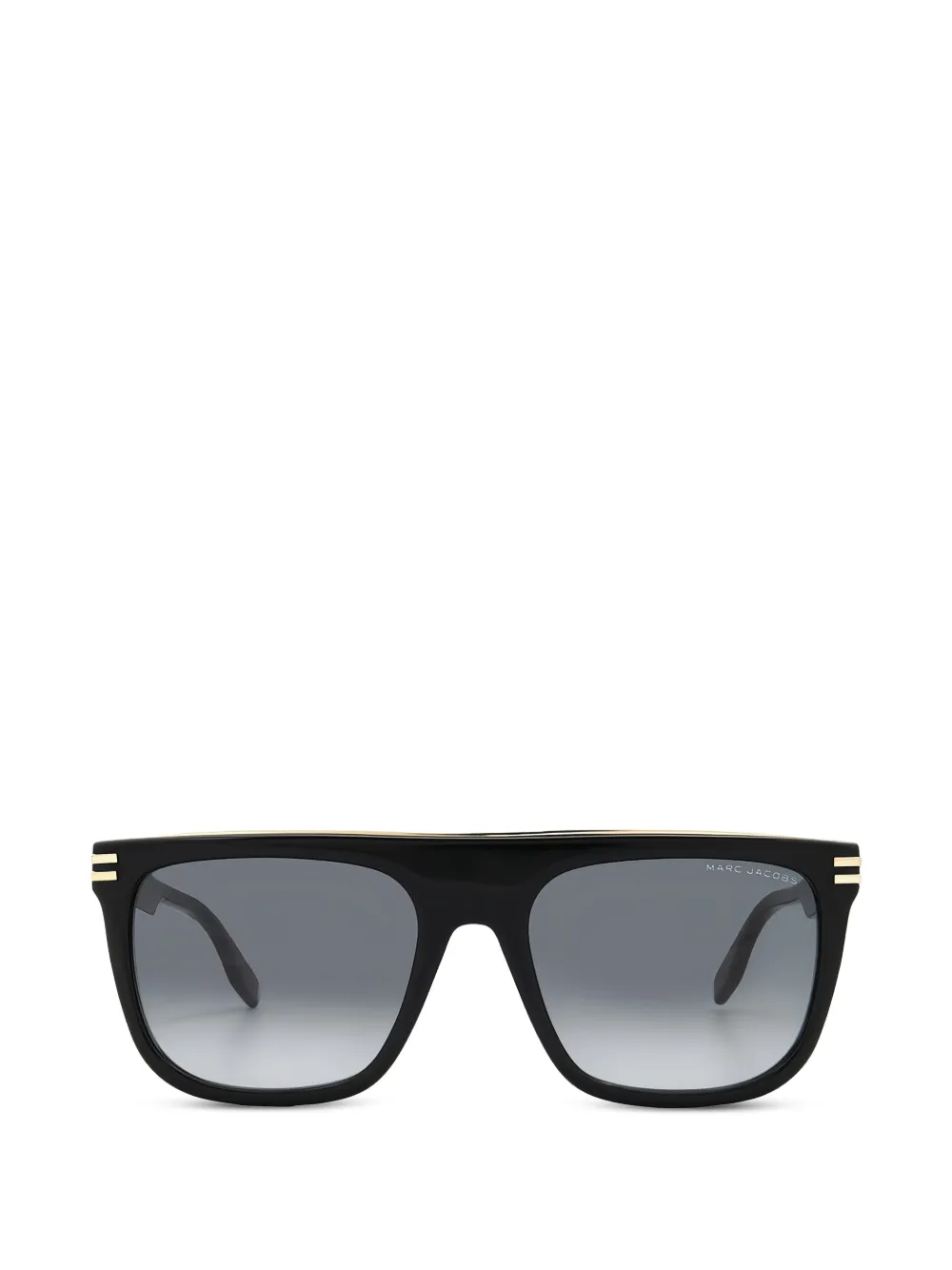 Marc Jacobs rectangle full-rim sunglasses - Nero