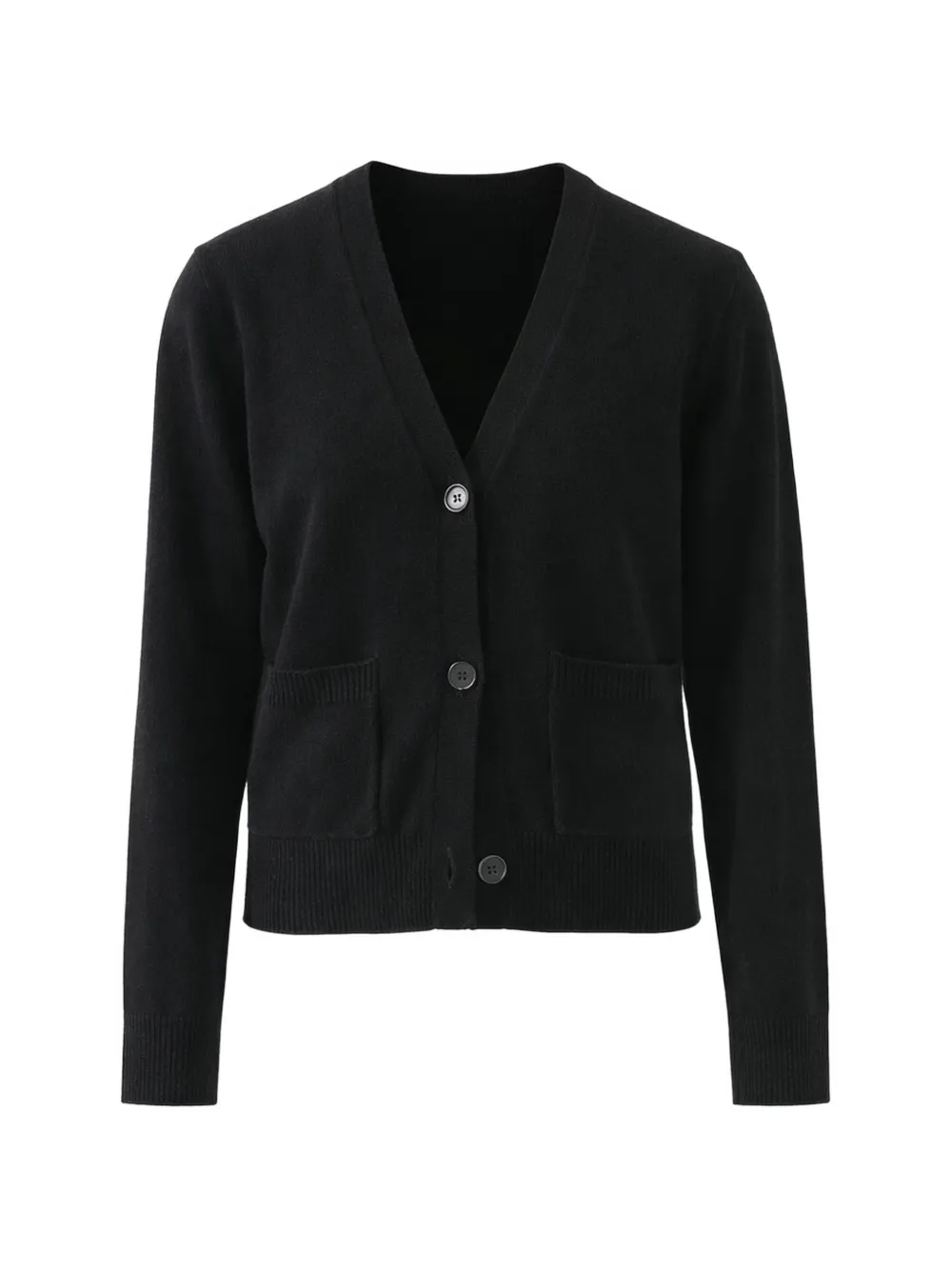 PATRICK ASSARAF cashmere cardigan - Schwarz