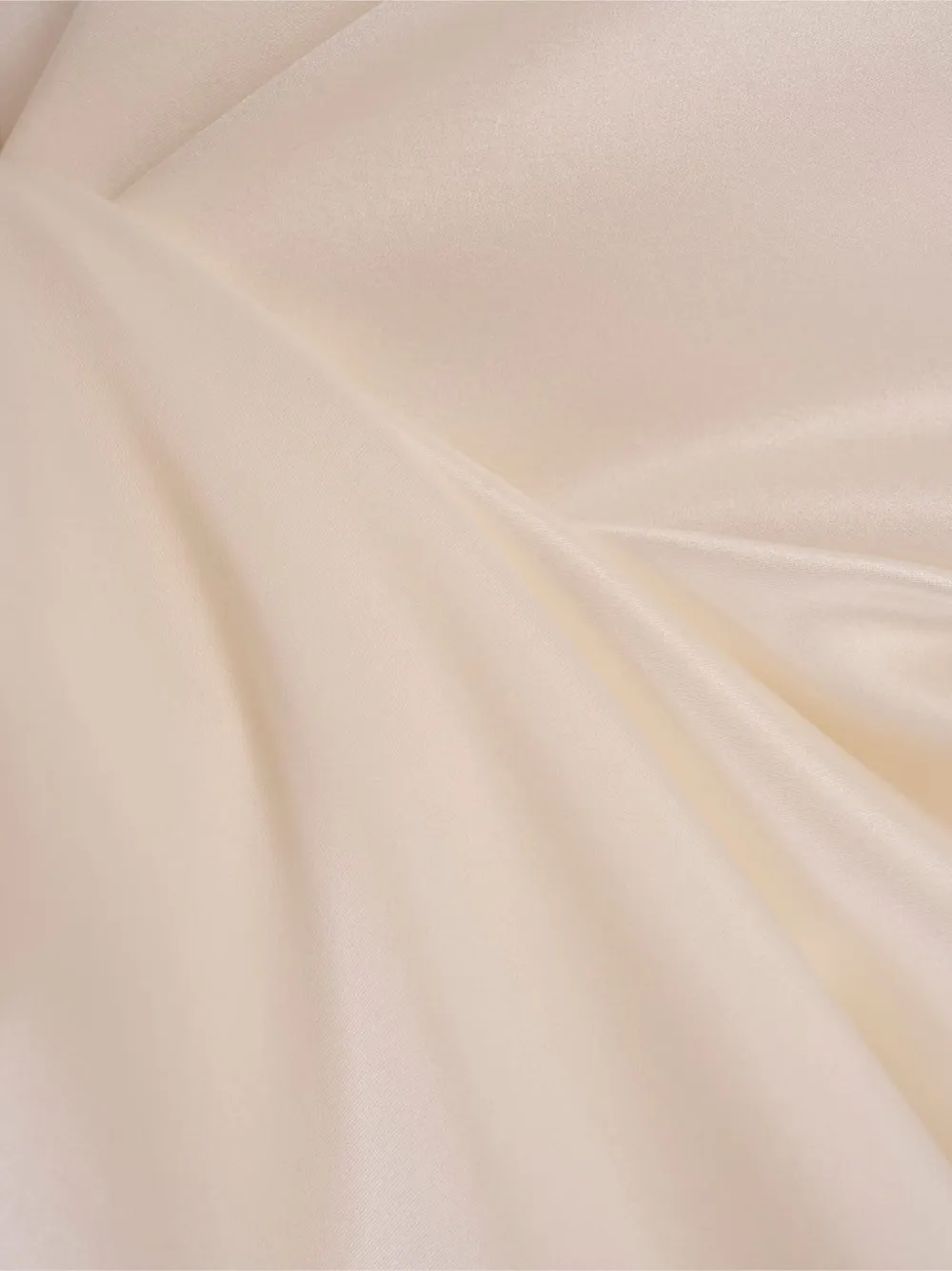 Ermanno Scervino Satijnen blouse met strik Beige