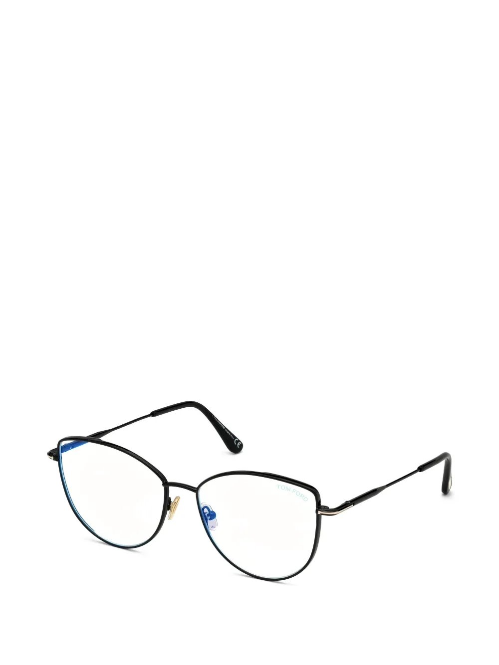 TOM FORD Eyewear cat-eye frame glasses - Nero