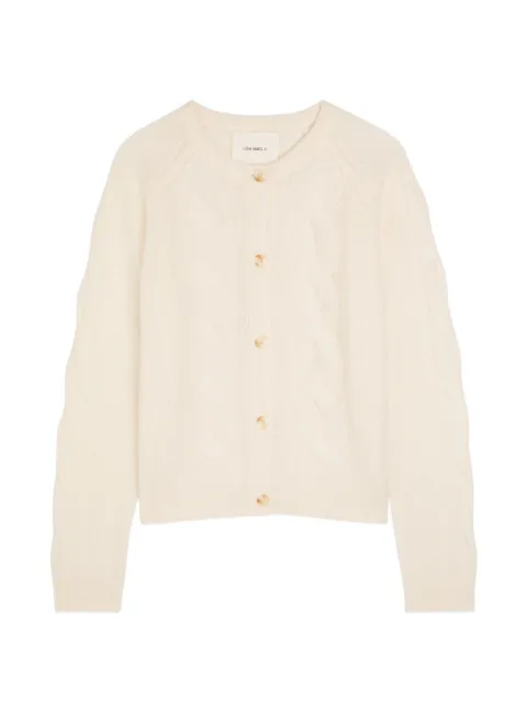 Lisa Yang ケーブルニット カーディガン