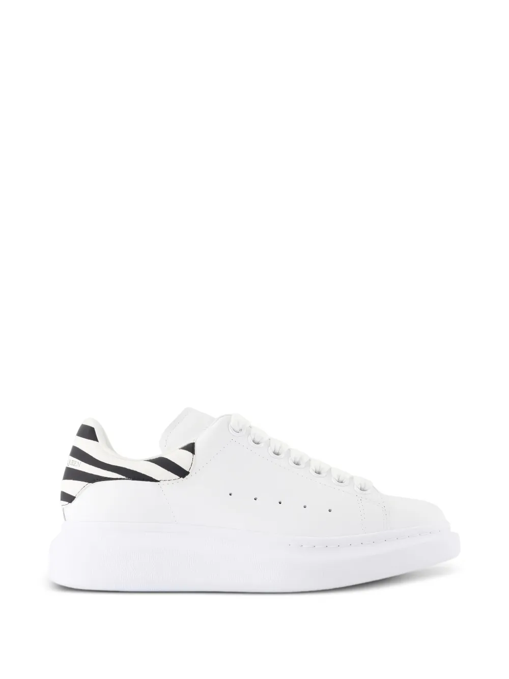 Alexander McQueen Sneakers met dierenprint Wit