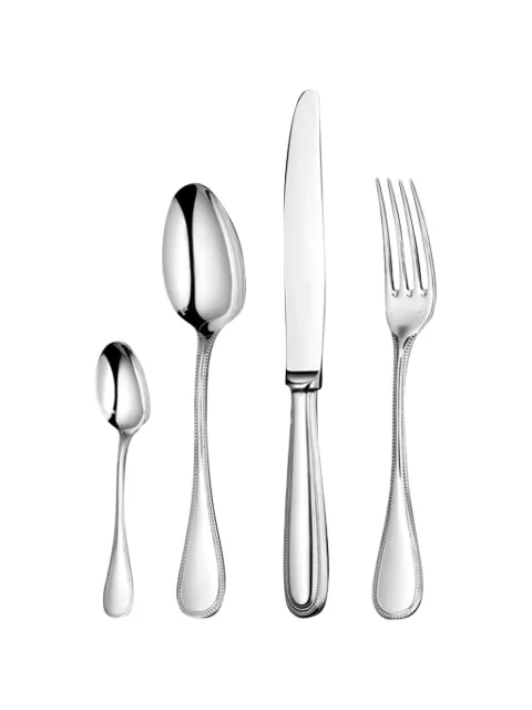 Christofle Spatours sculpted flatware six-person setting