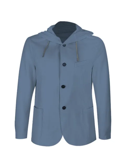 Eleventy hooded buttoned blazer