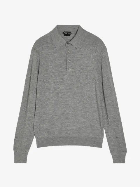 TOM FORD playera tipo polo con botones