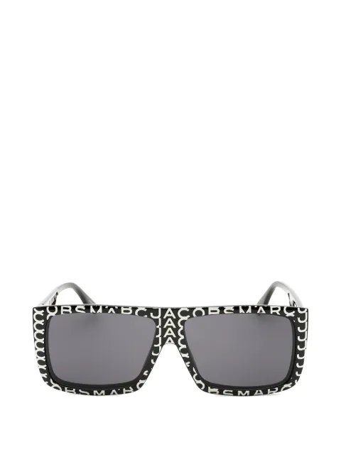 Marc Jacobs pattern full-rim glasses
