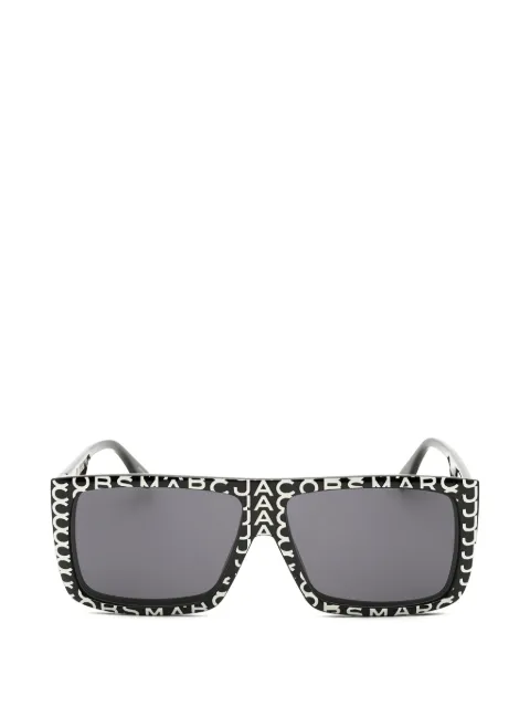 Marc Jacobs pattern full-rim glasses