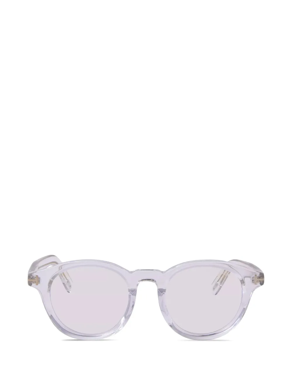 TOM FORD round-frame glasses - Bianco