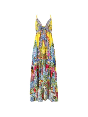 floral mini dress sale The Megan Floral Mini Dress x-small / Green