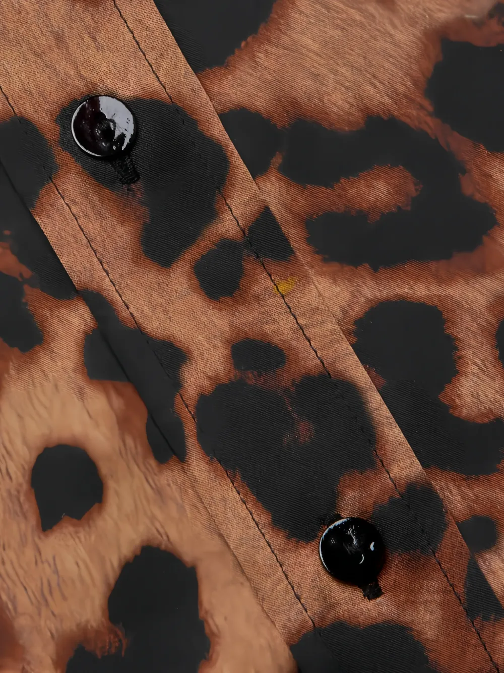  L'agence Dani Leopard-print Blouse - Brown 