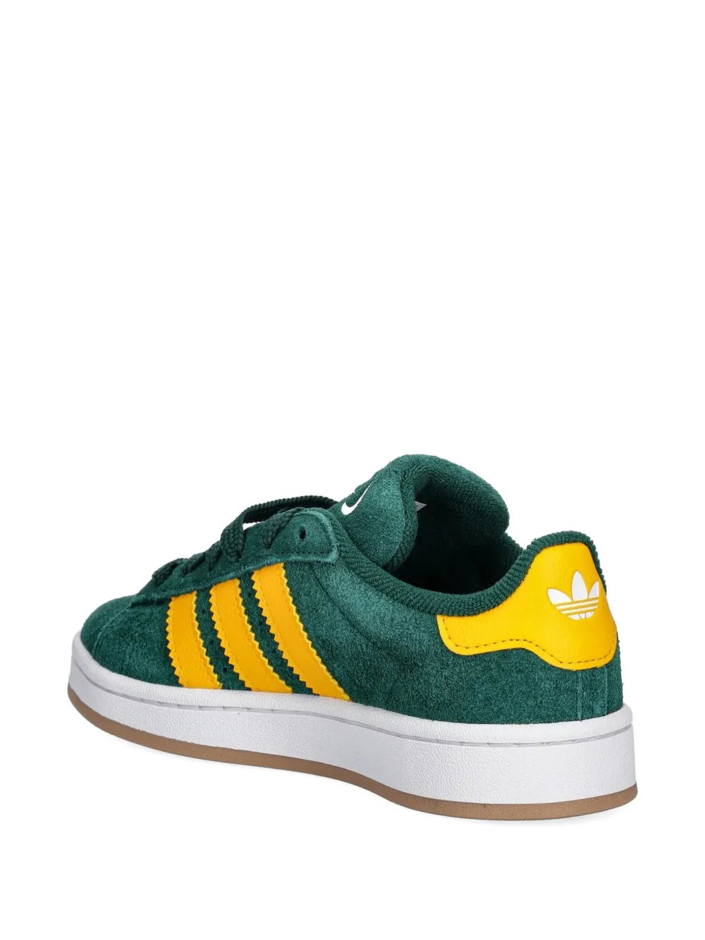 adidas Kids Campus gestreepte sneakers Groen