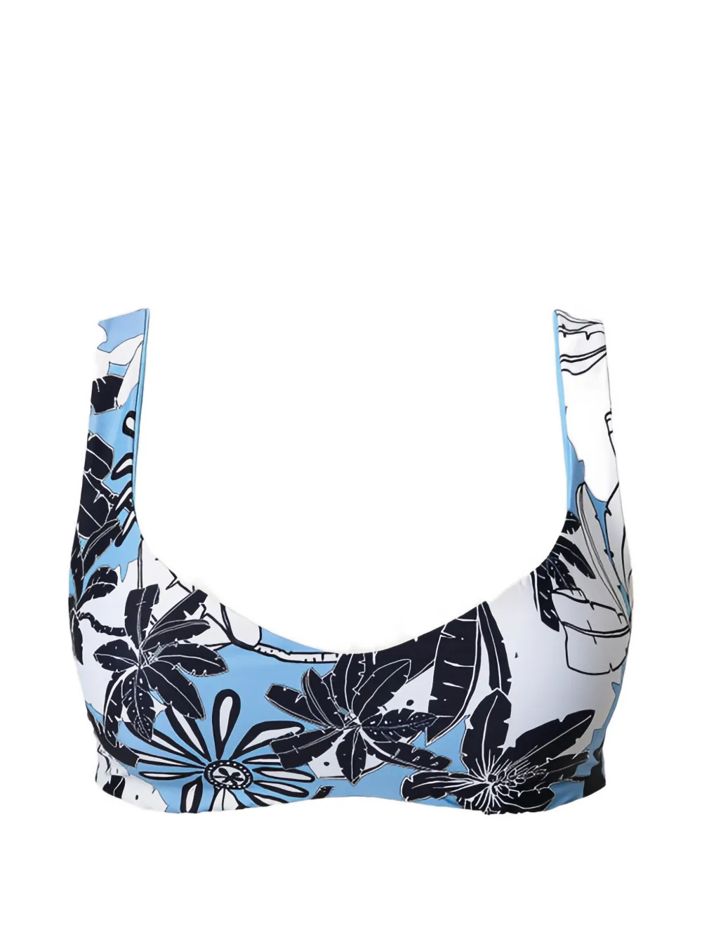  Twinset Reversible Bikini Top - Blue 