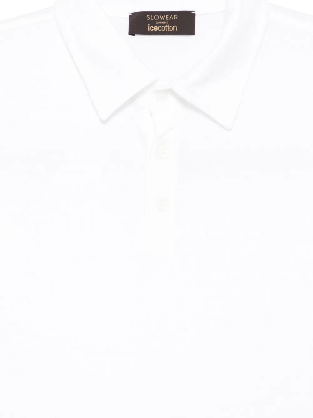 Zanone Poloshirt met korte mouwen Wit
