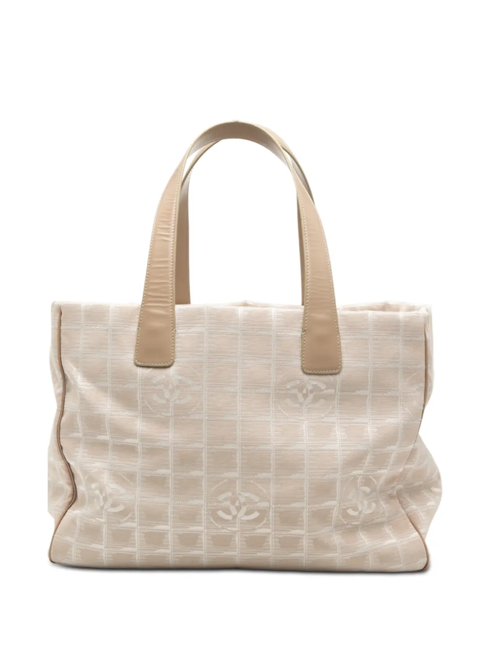 CHANEL Pre-Owned 2003-2004 New Travel Line Nylon tote bag - Marrone