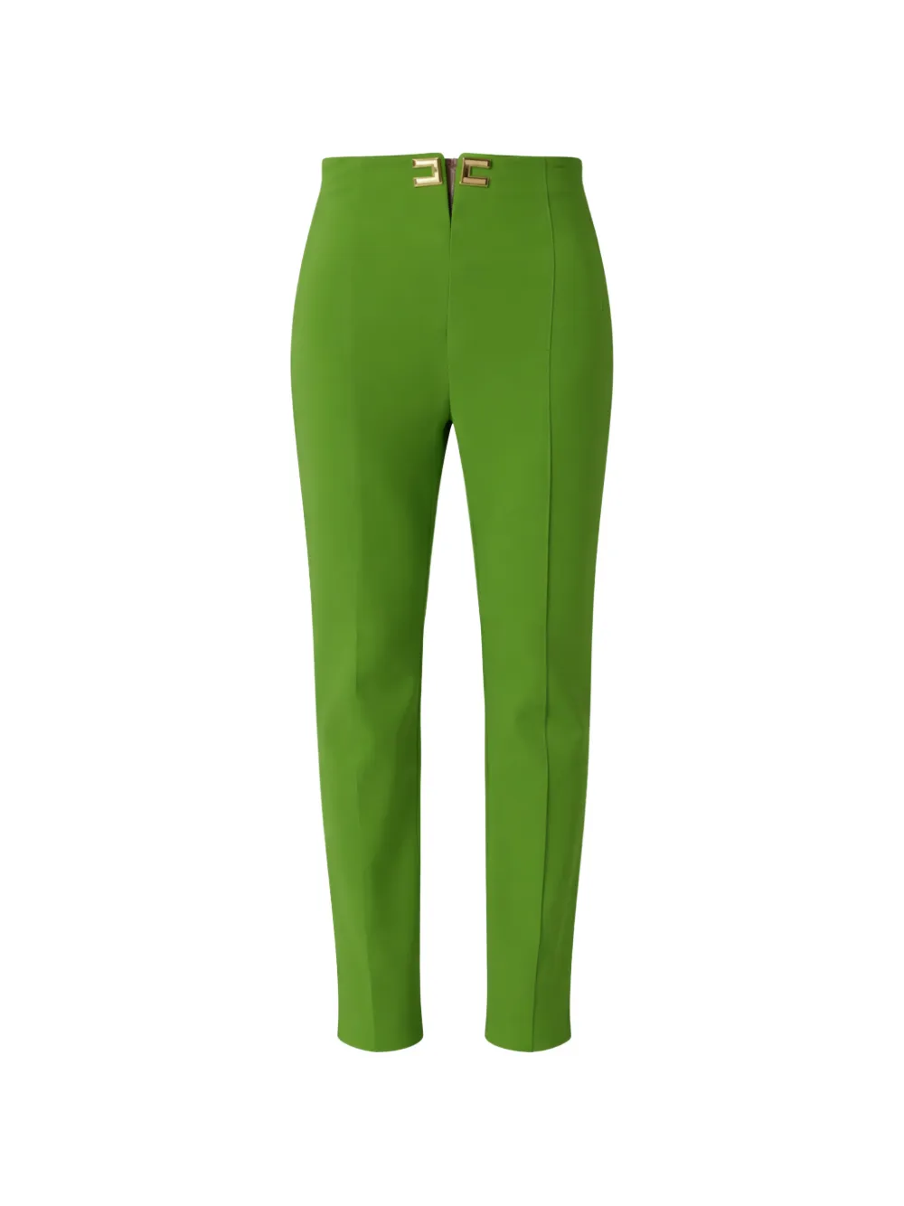Elisabetta Franchi buckle trousers - Verde