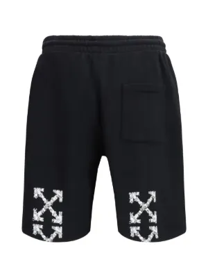 Off-White（オフホワイト）メンズ スウェットハーフパンツ - FARFETCH