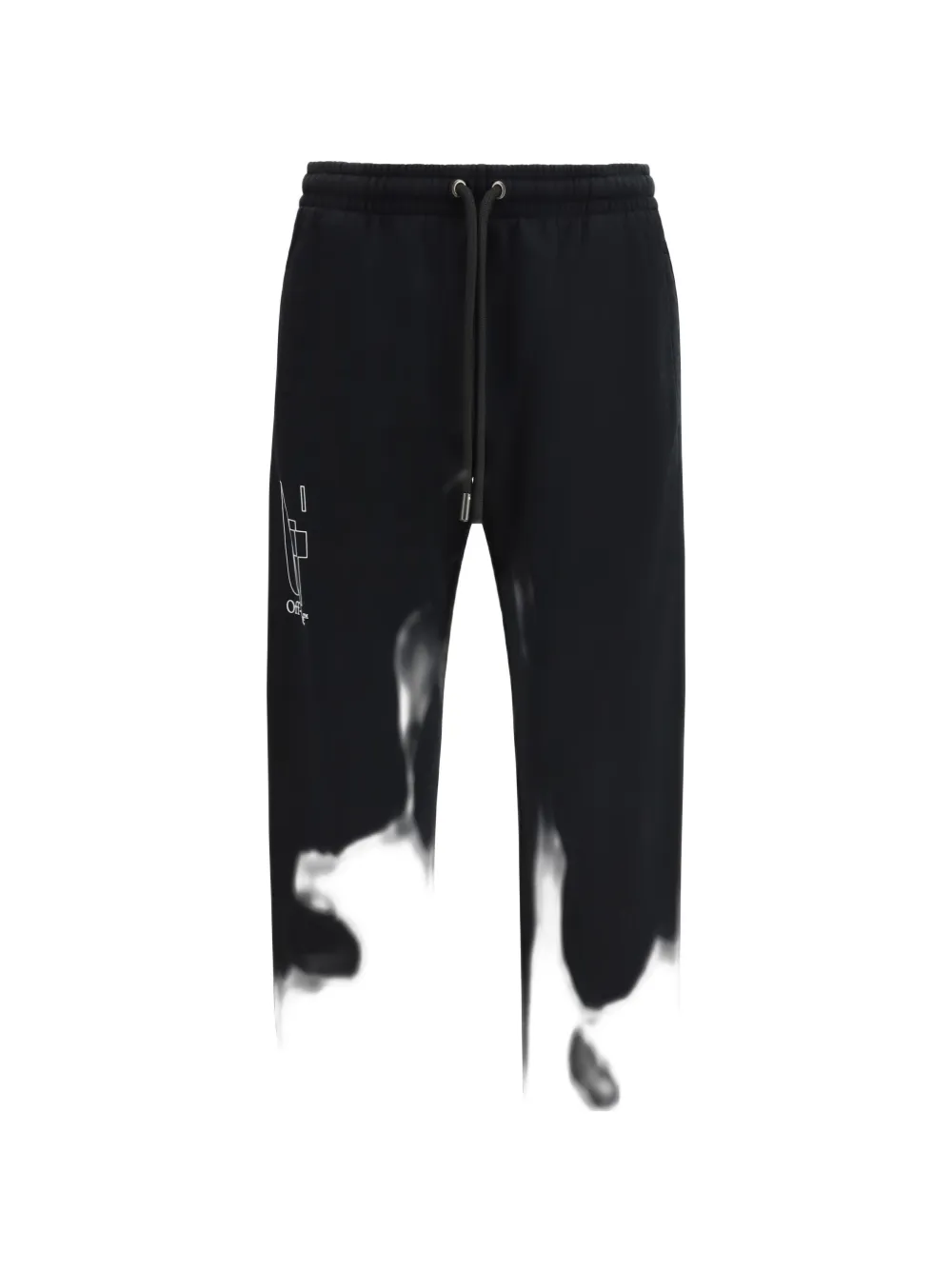 Off-White arrow-graphic track pants - Nero