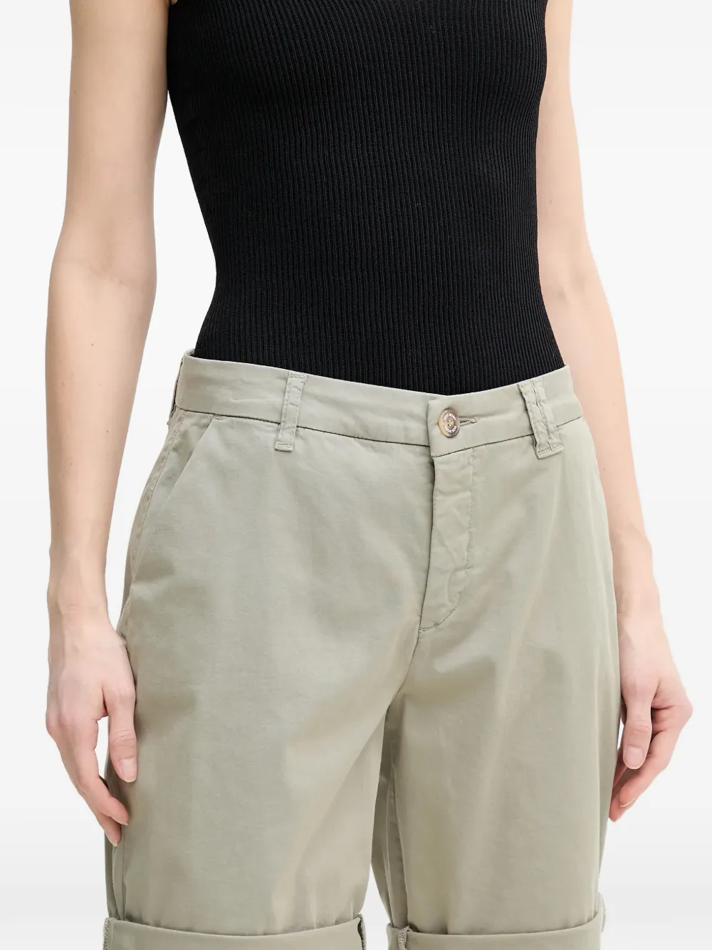  Mos Mosh Turn-up Shorts - Green 