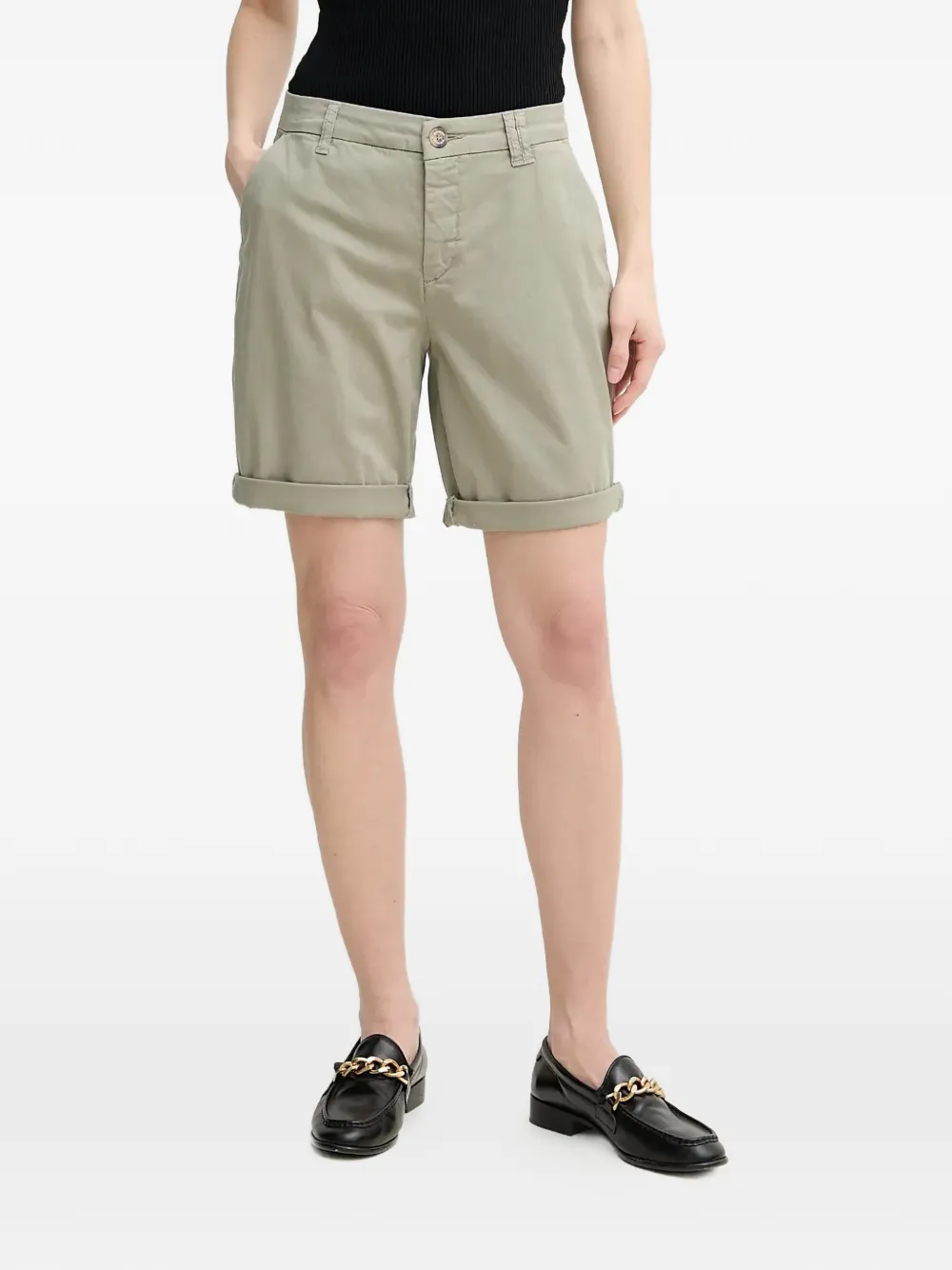 Mos Mosh turn-up shorts - Verde