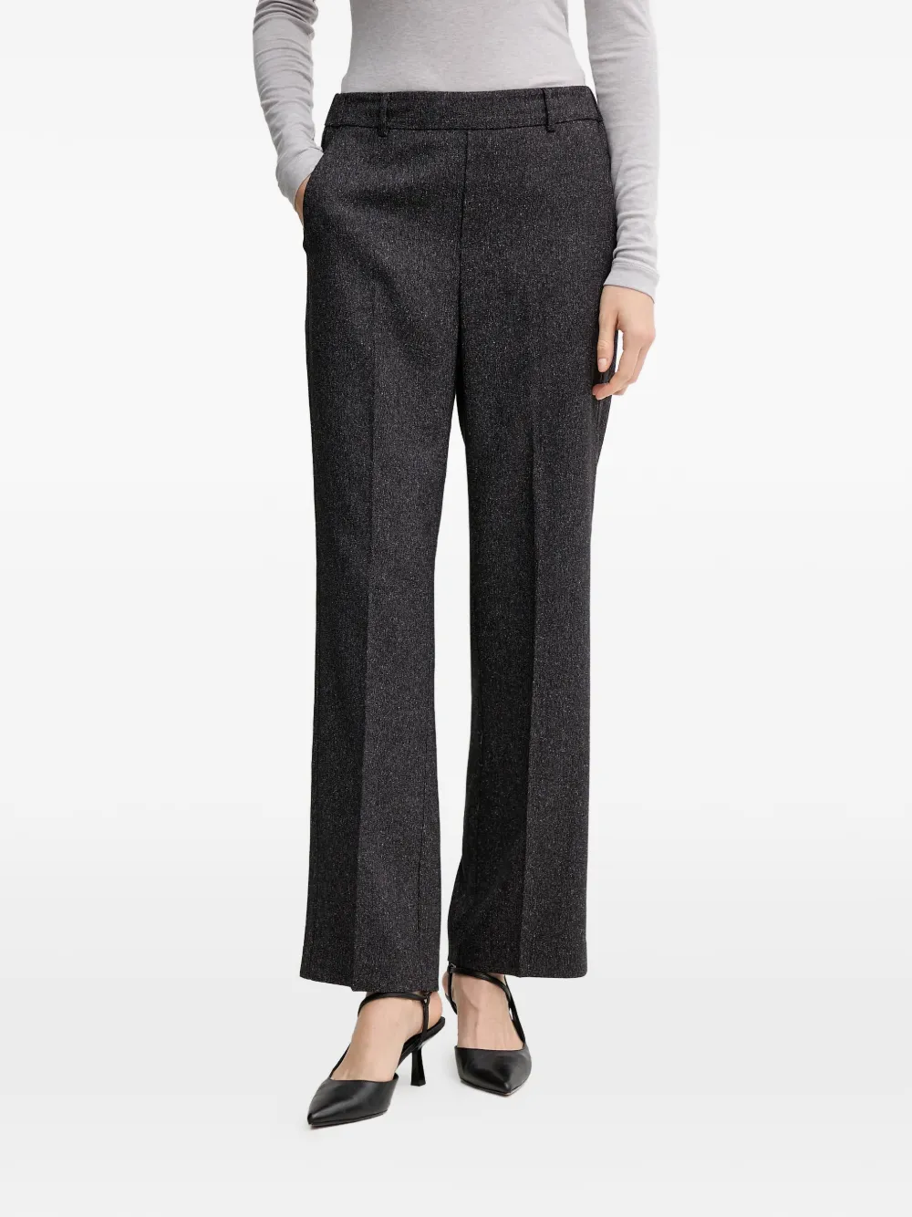 Mos Mosh straight trousers - Grigio