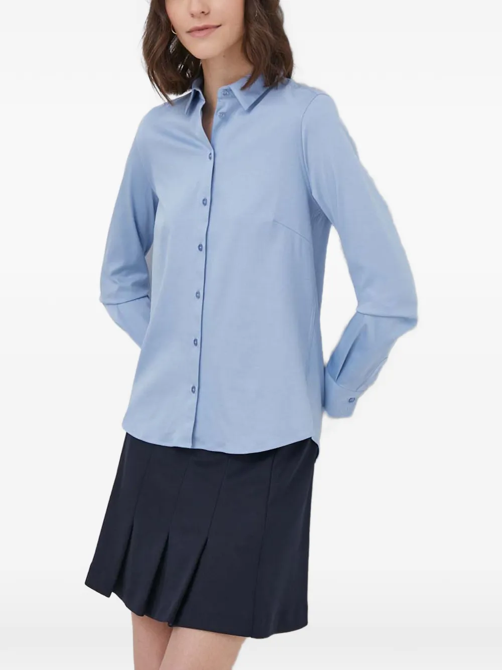 Mos Mosh buttoned long-sleeved shirt - Blu