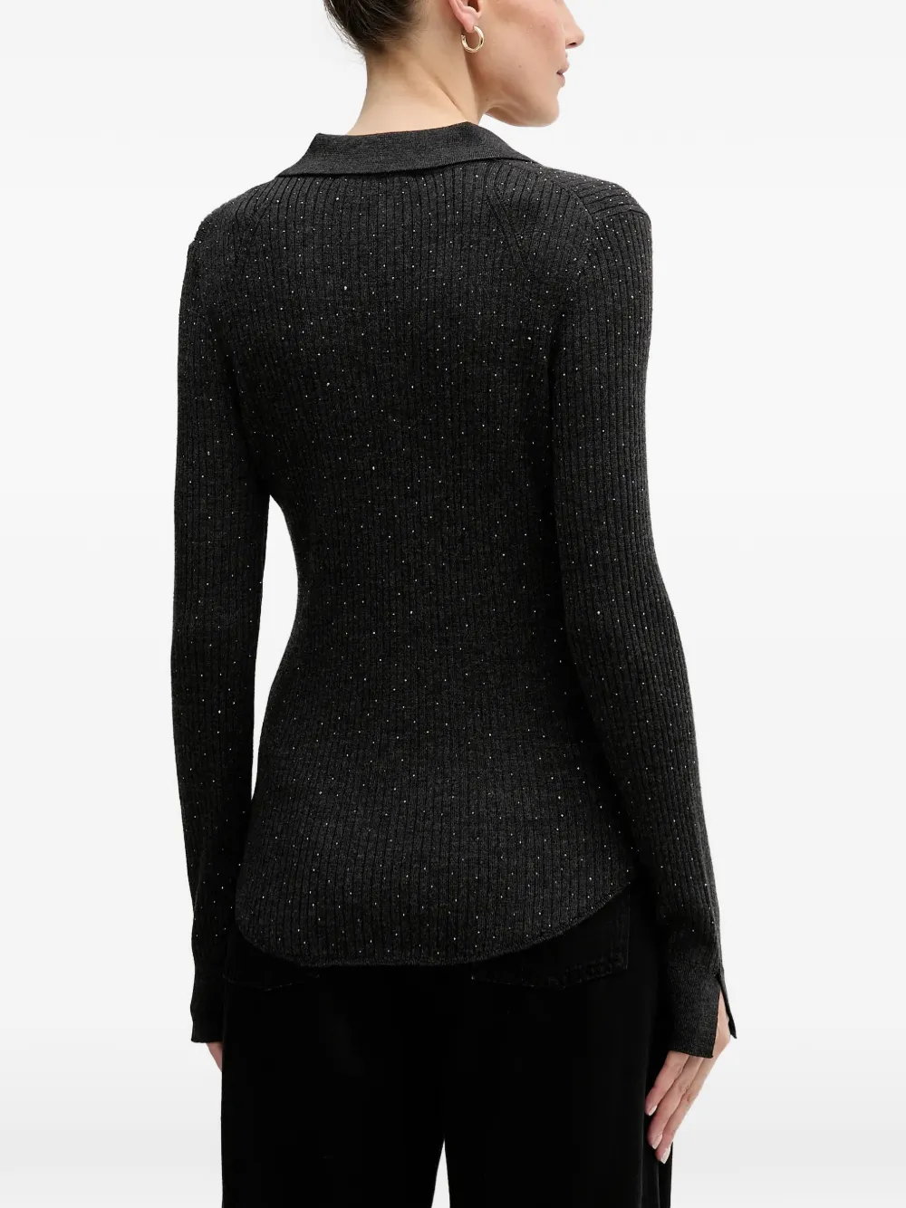 Ronika V-Neck Collared Top