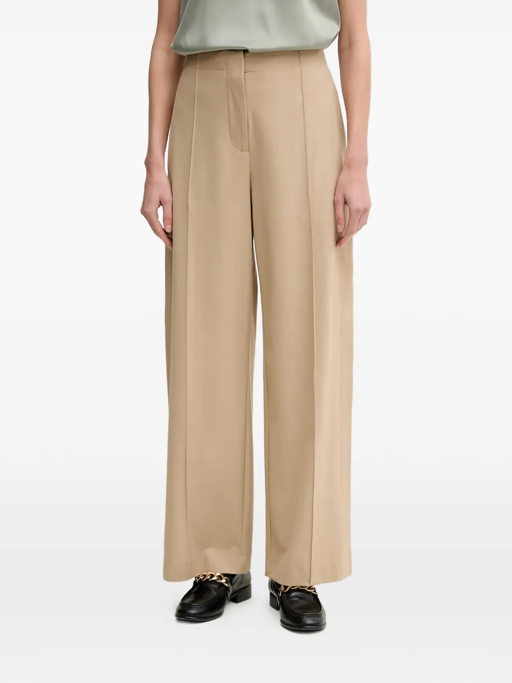Mos Mosh button patch-pocket trousers - Toni neutri