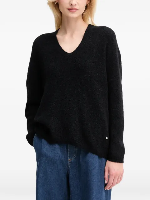 Mos Mosh V-neck knitted top