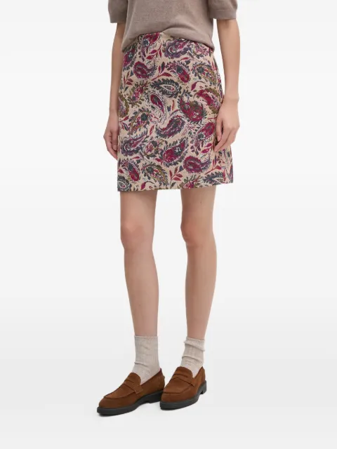 Mos Mosh paisley-print mini skirt